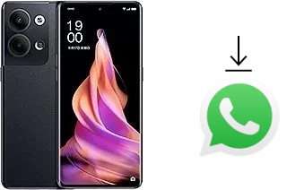 Comment installer WhatsApp dans un Oppo Reno9