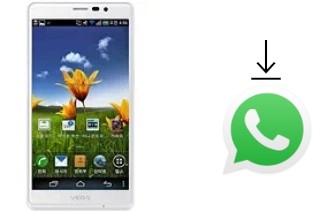 Comment installer WhatsApp dans un Pantech Vega R3 IM-A850L