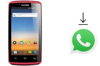 Comment installer WhatsApp dans un Philips W7555