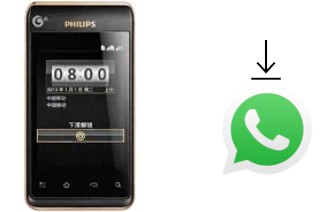 Comment installer WhatsApp dans un Philips T939