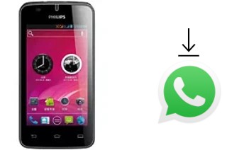 Comment installer WhatsApp dans un Philips W536