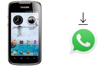 Comment installer WhatsApp dans un Philips W635