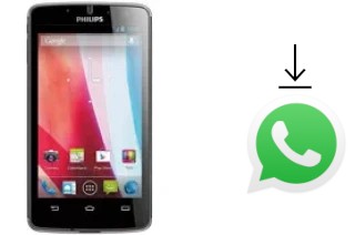 Comment installer WhatsApp dans un Philips W6360