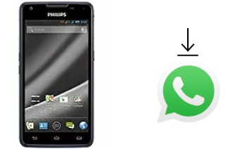 Comment installer WhatsApp dans un Philips W6610