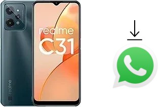 Comment installer WhatsApp dans un Realme C31