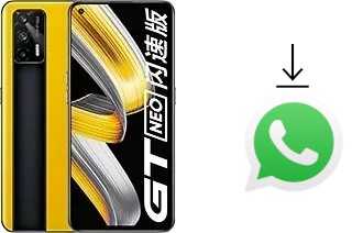 Comment installer WhatsApp dans un Realme GT Neo Flash