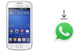 Comment installer WhatsApp dans un Samsung Galaxy Star Pro S7260