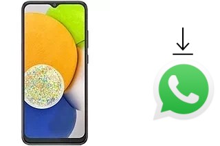 Comment installer WhatsApp dans un Samsung Galaxy A03