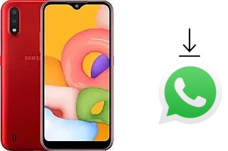 Comment installer WhatsApp dans un Samsung Galaxy A01