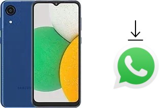 Comment installer WhatsApp dans un Samsung Galaxy A03 Core