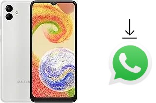 Comment installer WhatsApp dans un Samsung Galaxy A04