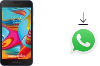 Comment installer WhatsApp dans un Samsung Galaxy A2 Core