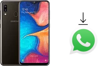 Comment installer WhatsApp dans un Samsung Galaxy A20