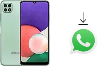 Comment installer WhatsApp dans un Samsung Galaxy A22 5G