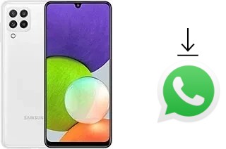 Comment installer WhatsApp dans un Samsung Galaxy A22