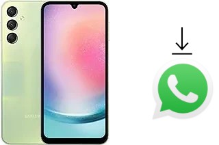 Comment installer WhatsApp dans un Samsung Galaxy A24 4G