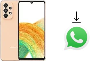 Comment installer WhatsApp dans un Samsung Galaxy A33 5G