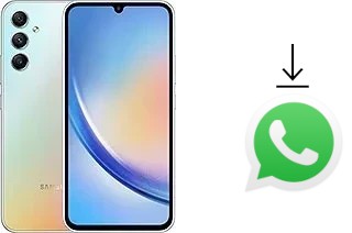 Comment installer WhatsApp dans un Samsung Galaxy A34