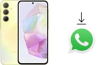 Comment installer WhatsApp dans un Samsung Galaxy A35