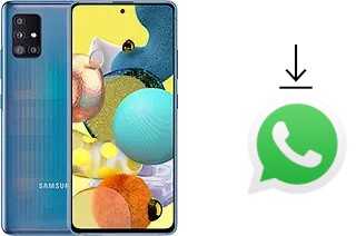 Comment installer WhatsApp dans un Samsung Galaxy A51 5G UW