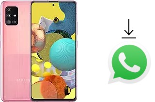 Comment installer WhatsApp dans un Samsung Galaxy A51 5G