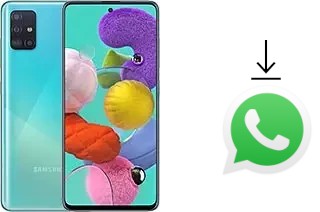 Comment installer WhatsApp dans un Samsung Galaxy A51