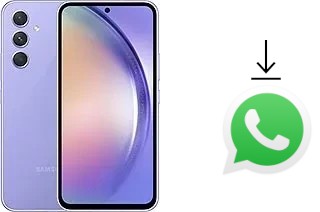 Comment installer WhatsApp dans un Samsung Galaxy A54