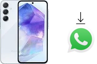 Comment installer WhatsApp dans un Samsung Galaxy A55