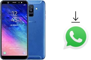 Comment installer WhatsApp dans un Samsung Galaxy A6+ (2018)