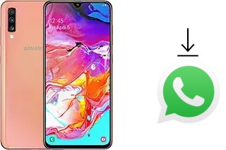 Comment installer WhatsApp dans un Samsung Galaxy A70