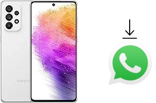 Comment installer WhatsApp dans un Samsung Galaxy A73 5G