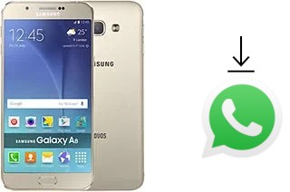 Comment installer WhatsApp dans un Samsung Galaxy A8 Duos