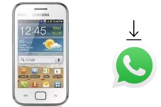 Comment installer WhatsApp dans un Samsung Galaxy Ace Duos S6802