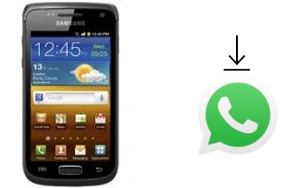 Comment installer WhatsApp dans un Samsung Galaxy W I8150