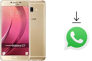 Comment installer WhatsApp dans un Samsung Galaxy C7