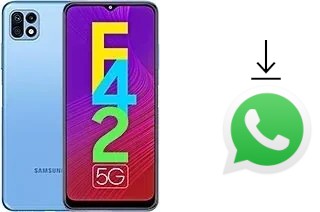 Comment installer WhatsApp dans un Samsung Galaxy F42 5G