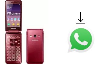 Comment installer WhatsApp dans un Samsung Galaxy Folder2