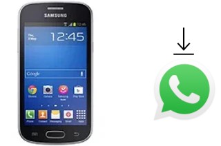 Comment installer WhatsApp dans un Samsung Galaxy Fresh S7390