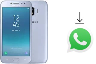 Comment installer WhatsApp dans un Samsung Galaxy J2 Pro (2018)