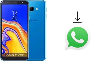 Comment installer WhatsApp dans un Samsung Galaxy J4 Core