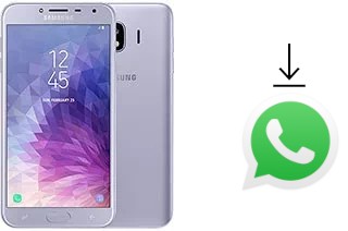 Comment installer WhatsApp dans un Samsung Galaxy J4