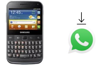 Comment installer WhatsApp dans un Samsung Galaxy M Pro B7800