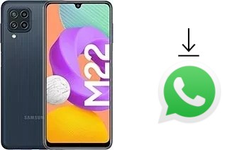 Comment installer WhatsApp dans un Samsung Galaxy M22