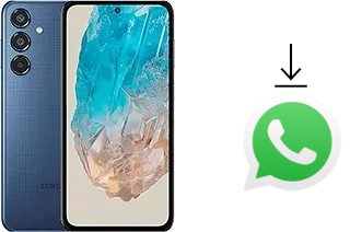 Comment installer WhatsApp dans un Samsung Galaxy M35