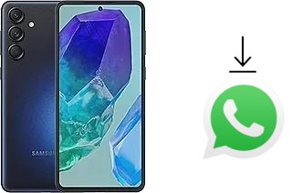 Comment installer WhatsApp dans un Samsung Galaxy M55