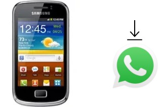 Comment installer WhatsApp dans un Samsung Galaxy mini 2 S6500