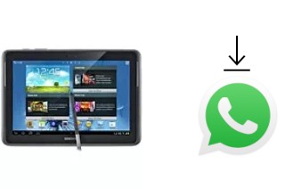 Comment installer WhatsApp dans un Samsung Galaxy Note LTE 10.1 N8020