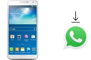 Comment installer WhatsApp dans un Samsung Galaxy Note 3