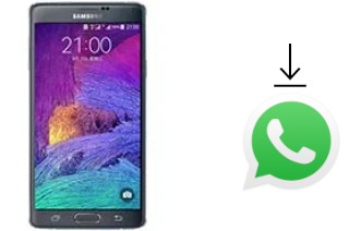 Comment installer WhatsApp dans un Samsung Galaxy Note 4 Duos