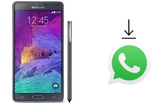 Comment installer WhatsApp dans un Samsung Galaxy Note 4